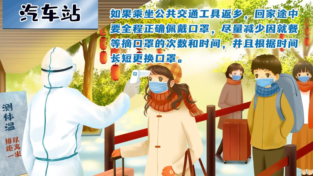 春運進行時，人在旅途如何做好防護？