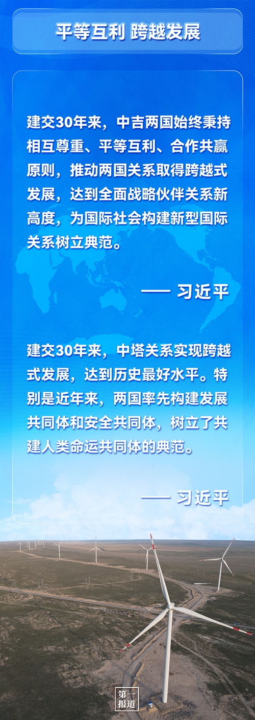 第一報(bào)道 | 建交三十年，習(xí)主席這樣評(píng)價(jià)與中亞五國(guó)關(guān)系