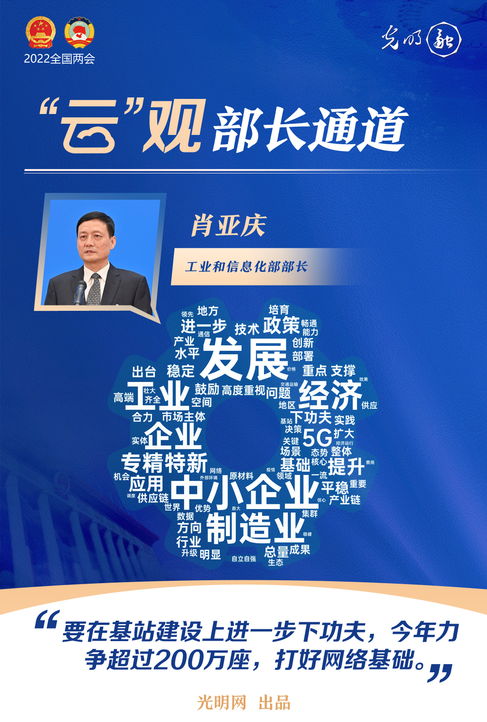 【“云”觀部長通道】一組詞云海報，帶你聆聽三位部長今年工作規(guī)劃