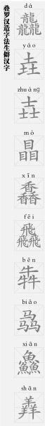 龍行龘龘，龘從何來？有什么字面背后的意義？