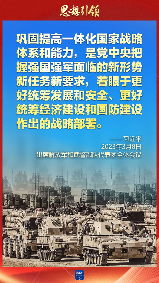思想引領(lǐng)｜兩會上，習(xí)主席這樣談強(qiáng)軍之路