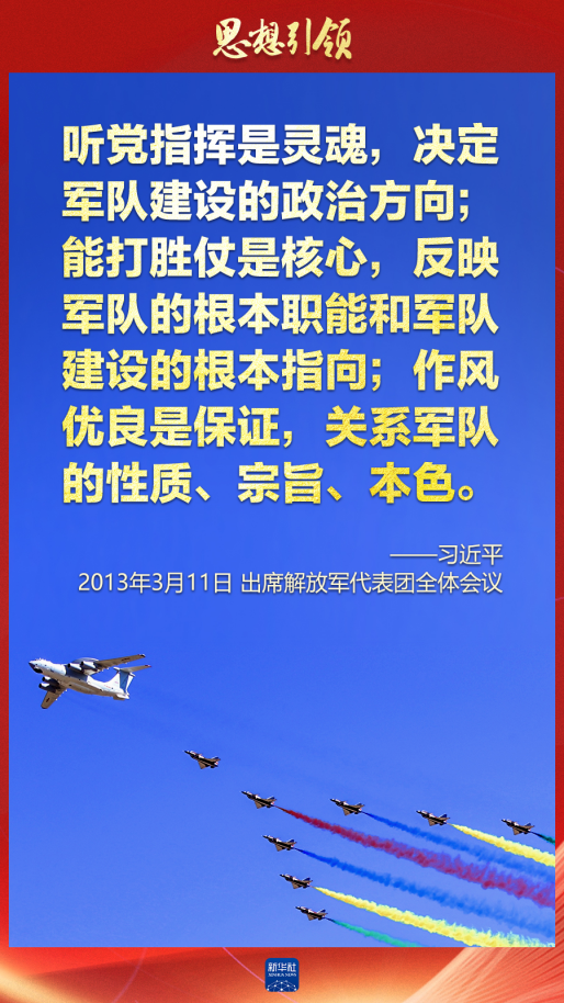 思想引領(lǐng)｜兩會上，習(xí)主席這樣談強(qiáng)軍之路