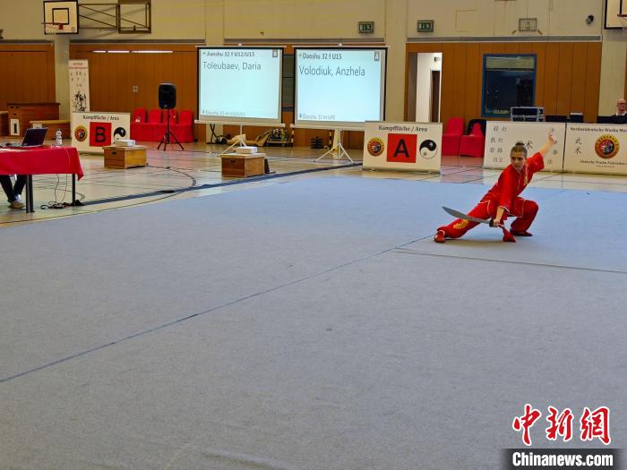 圖為活動(dòng)現(xiàn)場(chǎng)?！〉聡?guó)武術(shù)聯(lián)合會(huì)供圖。