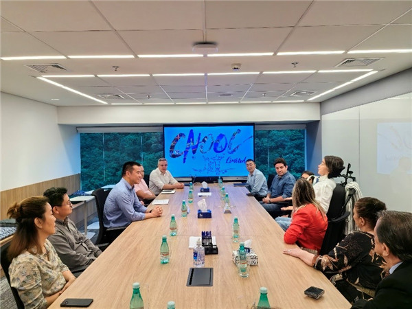 座談會(huì)現(xiàn)場(chǎng)。中海油巴西公司供圖