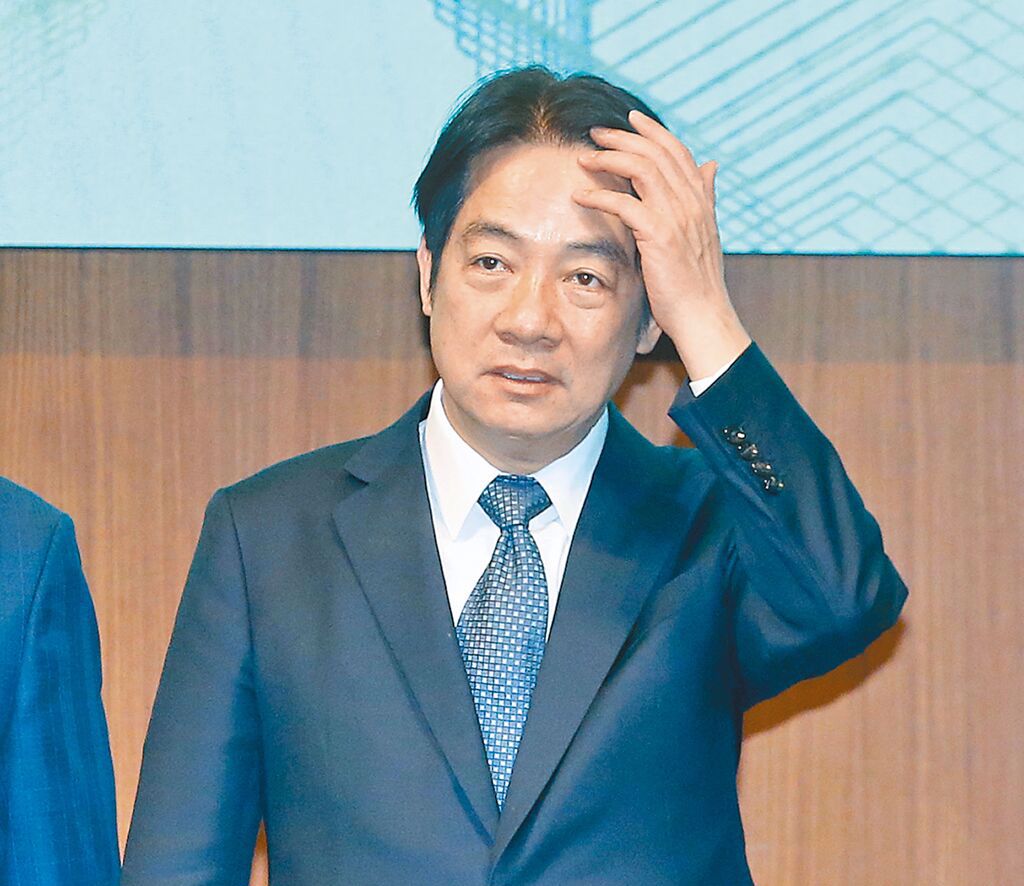 民進(jìn)黨臺(tái)灣地區(qū)領(lǐng)導(dǎo)人選舉參選人賴清德。 臺(tái)灣“中時(shí)新聞網(wǎng)”資料圖