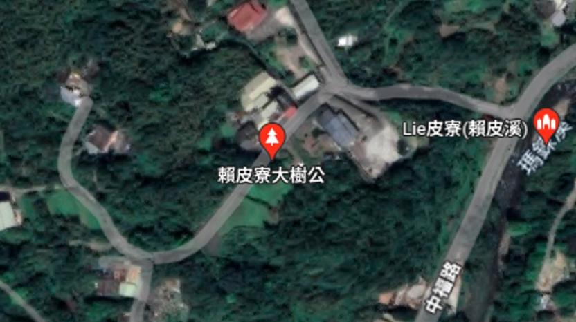 谷歌地圖截圖。圖片來源：臺灣《中國時報》