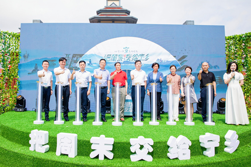 2022年寧鄉(xiāng)文化旅游節(jié)暨寧鄉(xiāng)文旅品牌營銷發(fā)布會現(xiàn)場。受訪單位供圖