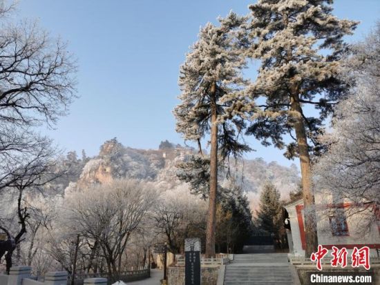 圖為崆峒山冬日美景。(資料圖) 徐振華 攝