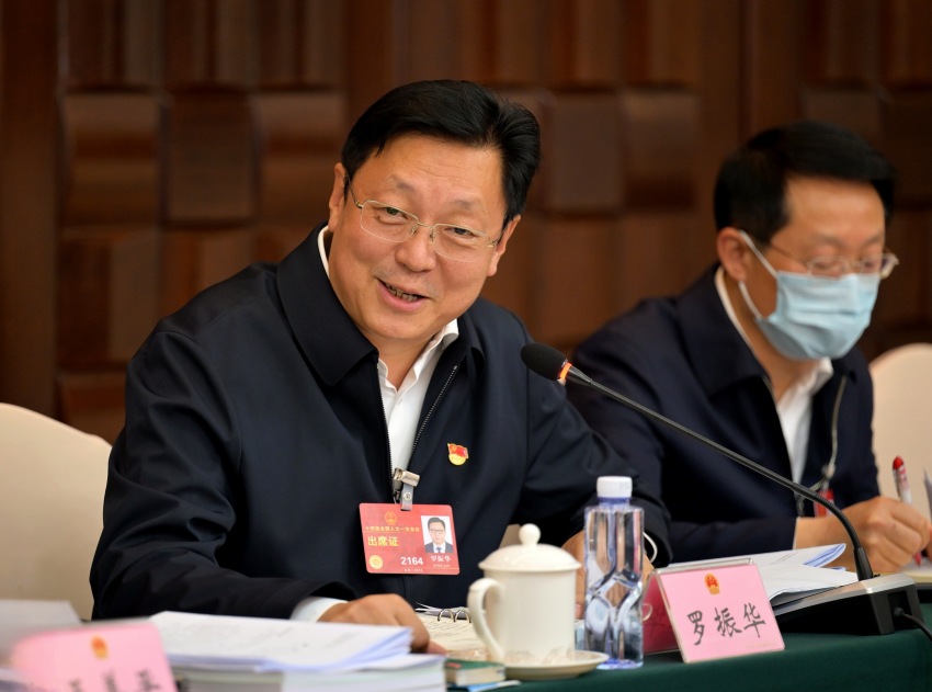 全國人大代表羅振華。