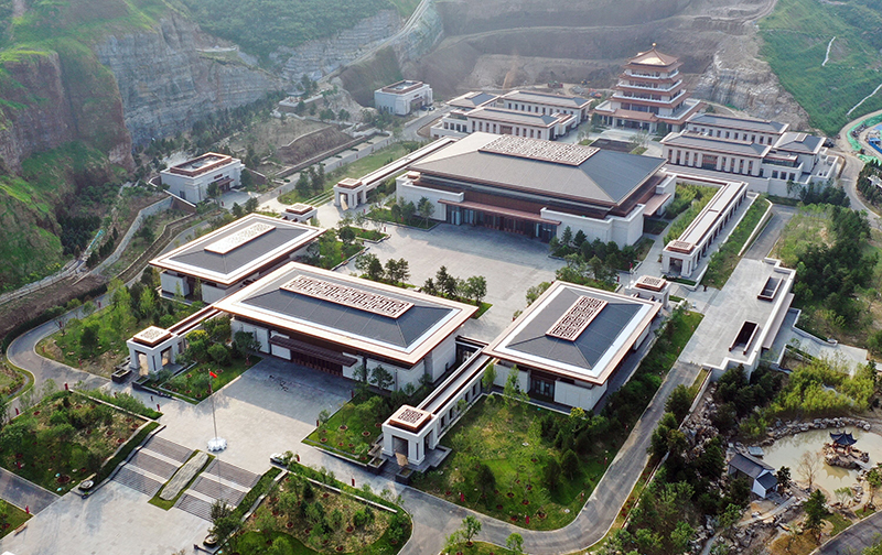 這是2022年7月30日拍攝的中國國家版本館中央總館。