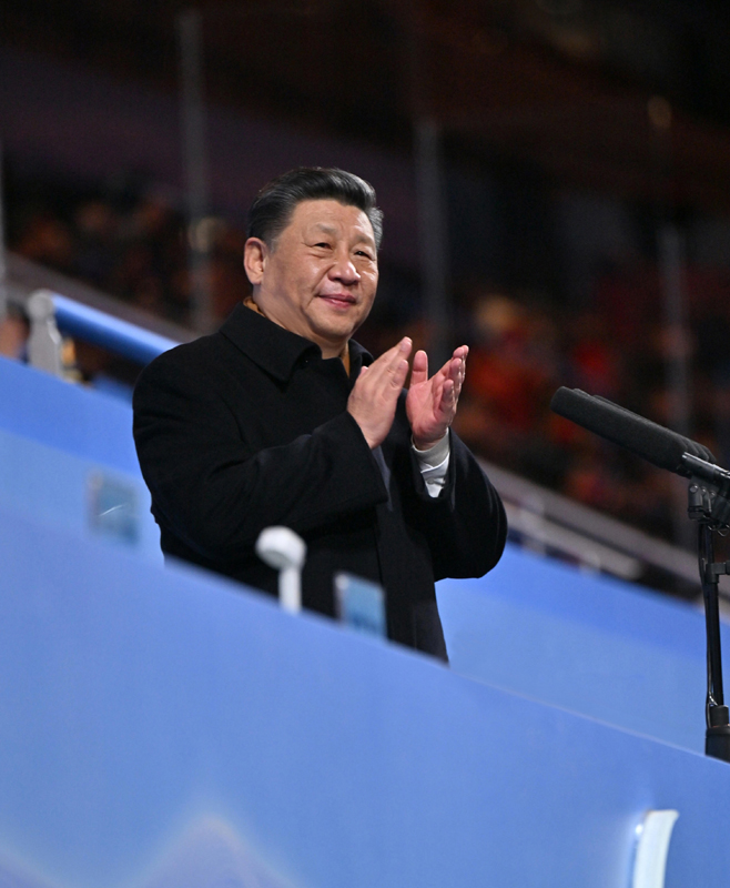 2022年3月4日晚，北京2022年冬殘奧會(huì)開(kāi)幕式在國(guó)家體育場(chǎng)隆重舉行。習(xí)近平主席出席開(kāi)幕式并宣布北京2022年冬殘奧會(huì)開(kāi)幕。