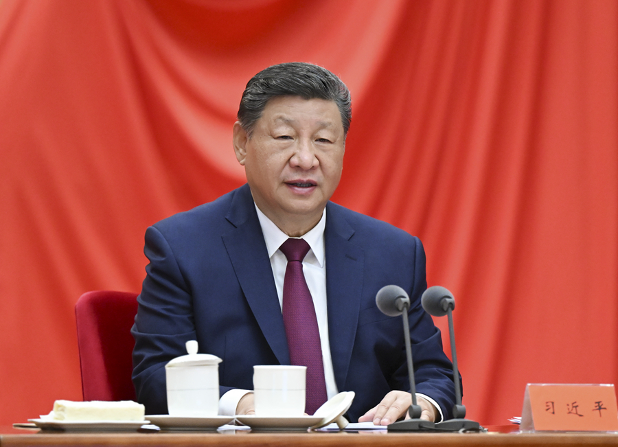2026年1月12日，中共中央總書記、國家主席、中央軍委主席習(xí)近平在中國共產(chǎn)黨第二十屆中央紀(jì)律檢查委員會(huì)第五次全體會(huì)議上發(fā)表重要講話。新華社記者謝環(huán)馳攝