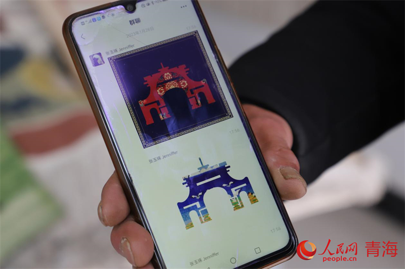 清華大學(xué)定制圖案。人民網(wǎng) 況玉攝