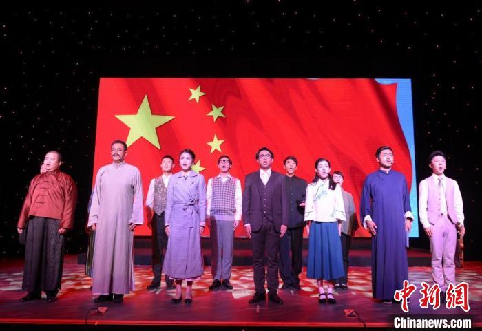 舞臺(tái)劇《田漢眼中的中國(guó)》?！￠L(zhǎng)沙縣委宣傳部供圖